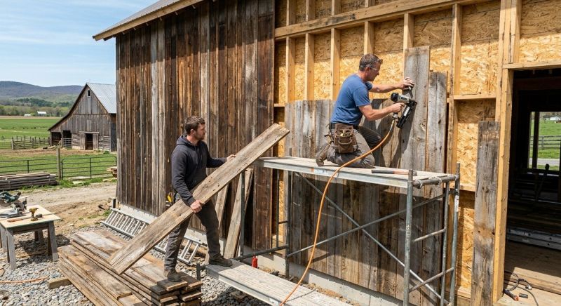 Barn Siding Installation in Nash County, NC
