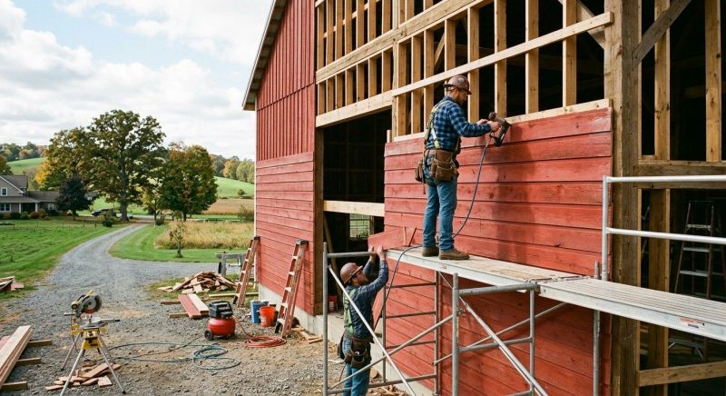 Barn Siding Installation in Wilson, NC