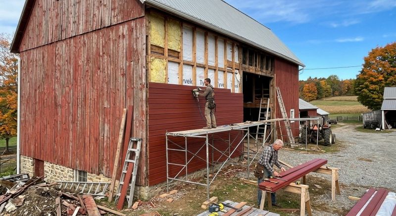 Barn Siding Replacement in Rocky Mount, NC