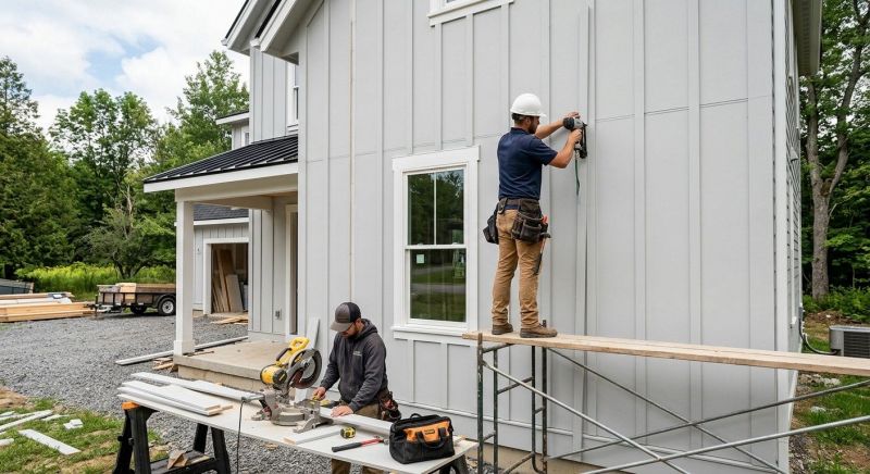 Batten Siding Installation in Rocky Mount, NC