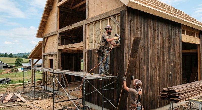 Batten Siding Installation in Middlesex, NC
