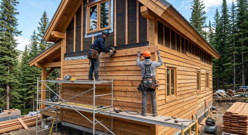 Cabin Siding Installation in Rocky Mount, NC