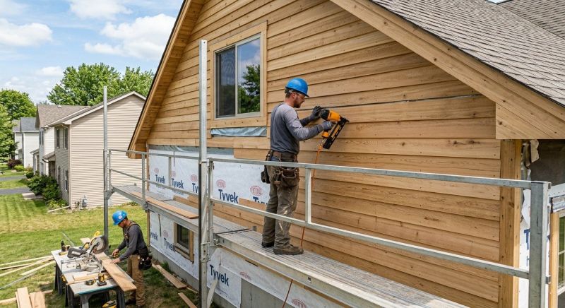 Cedar Siding Installation in Black Creek, NC