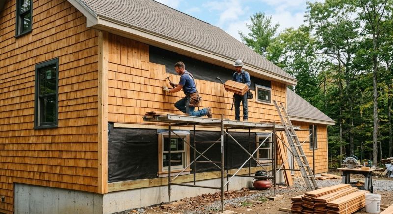 Cedar Siding Installation in Edgecombe County, NC