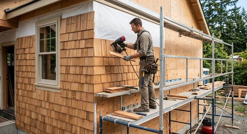 Cedar Siding Installation in Rocky Mount, NC