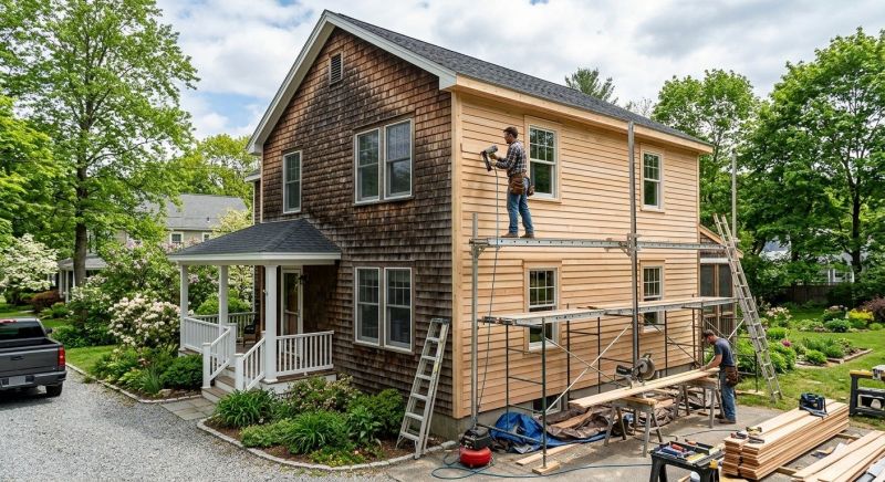 Cedar Siding Installation in Wilson, NC