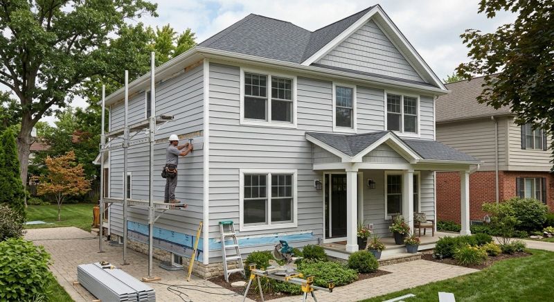 Damaged Siding Replacement in Rocky Mount, NC
