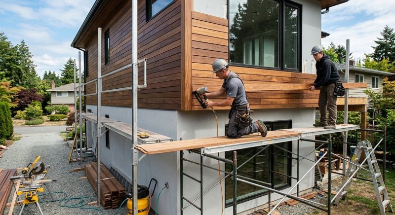 Hardwood Siding Installation in Edgecombe County, NC