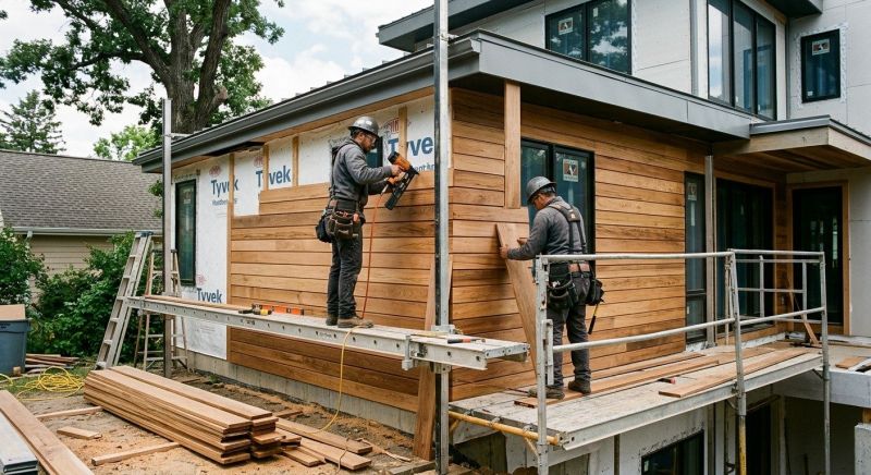 Hardwood Siding Installation in Nash County, NC