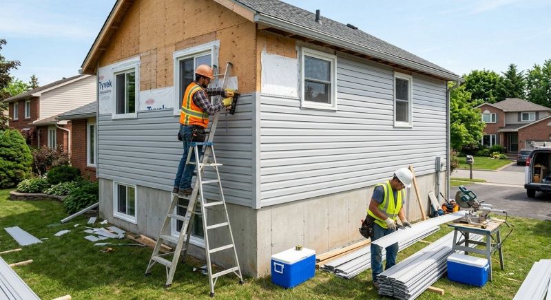 House Siding Installation in Middlesex, NC