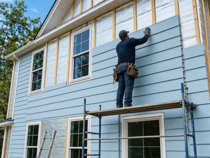 Insulated Siding Installation in Middlesex, NC
