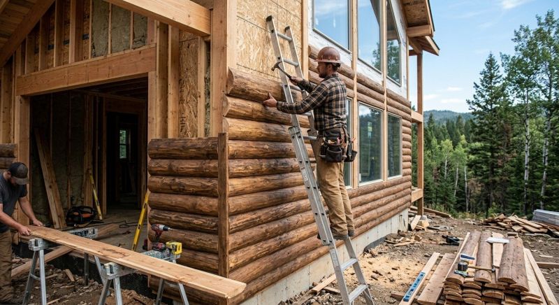 Log Siding Installation in Black Creek, NC