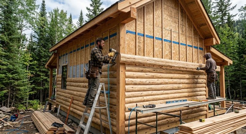 Log Siding Installation in Edgecombe County, NC