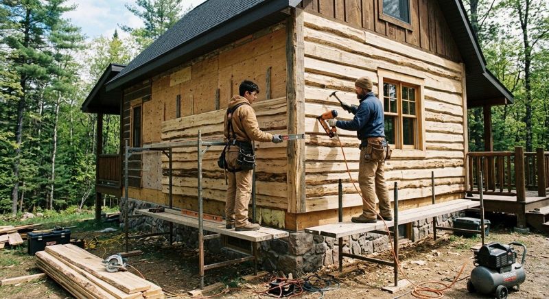 Log Siding Replacement in Rocky Mount, NC
