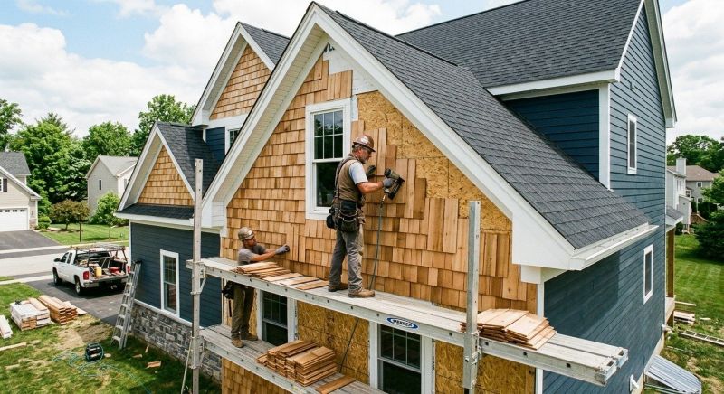 Shake Siding Installation in Rocky Mount, NC
