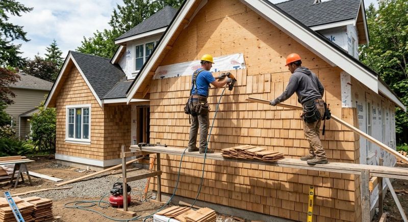 Shake Siding Installation in Wilson, NC