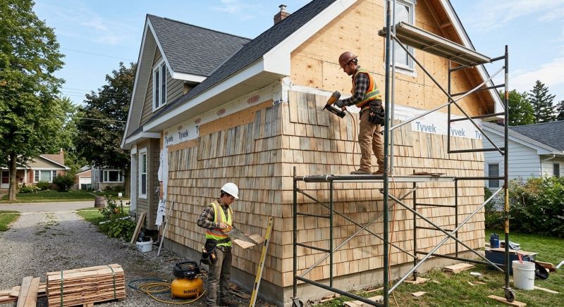 Shingle Siding Installation in Rocky Mount, NC