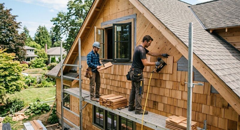 Shingle Siding Installation in Rocky Mount, NC
