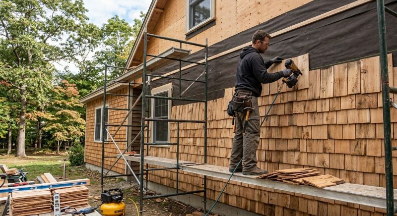 Shingle Siding Installation in Rocky Mount, NC
