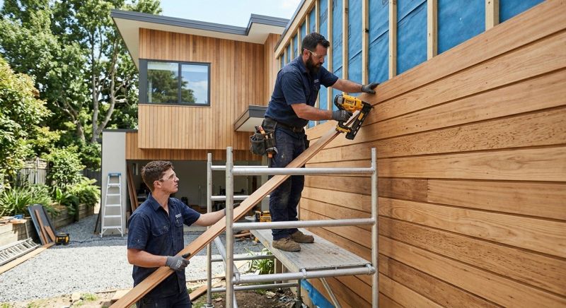 Wood Cladding Installation in Rocky Mount, NC
