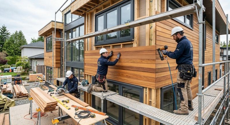 Wood Cladding Installation in Middlesex, NC