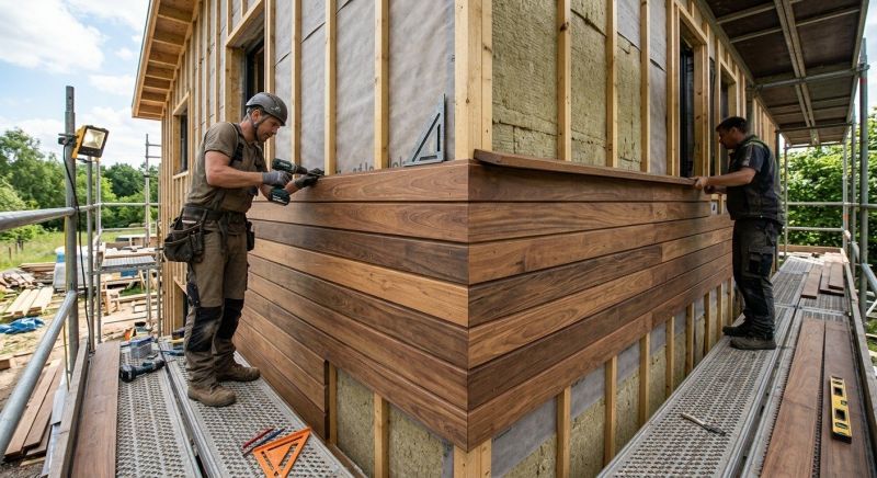 Wood Cladding Installation in Wilson County, NC
