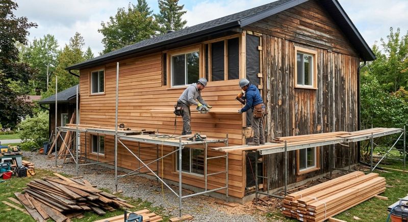 Wood Cladding Replacement in Rocky Mount, NC