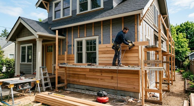 Wood Siding Installation in Edgecombe County, NC
