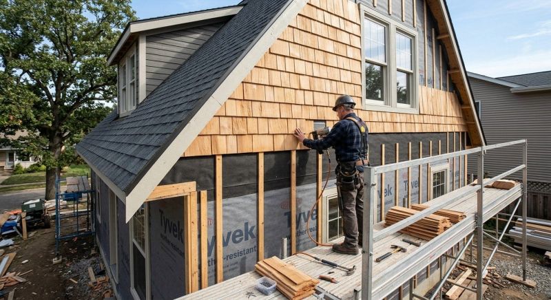 Wood Siding Installation in Wilson, NC