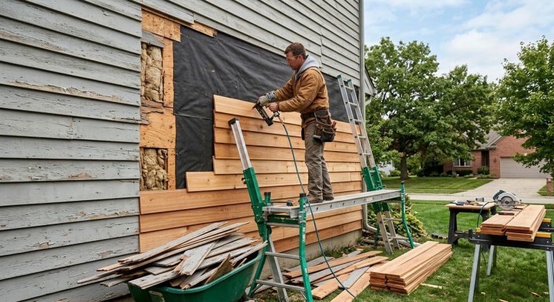 Wood Siding Replacement in Rocky Mount, NC